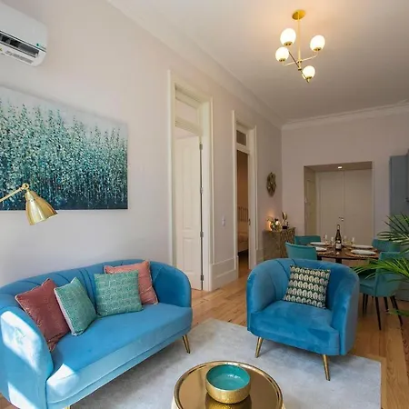 Lovelystay - 2br Flat With Ac In Duque De Loulé Appartamento